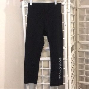 Lululemon X SoulCycle High-wasted, Cropped Leggins